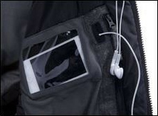Multipurpose Pocket With Media Window and Goggle Venting Mesh Panel