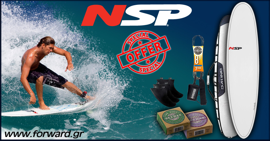 FUNBOARD 7'6" +ACCESSORIES