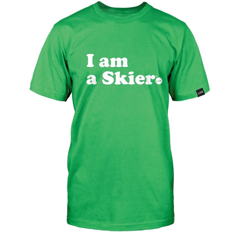 SKIER FOREVER TEE -green